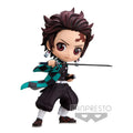 Banpresto  Demon Slayer Q Posket Tanjiro Kamado III Version A Statue, Black