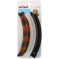 Scunci 5inch Banana Combs, Assorted Colors, 6Pieces per Pack (1Pack)