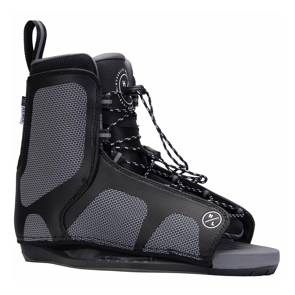 Hyperlite Remix Mens Wakeboard Bindings Black/Grey 1014