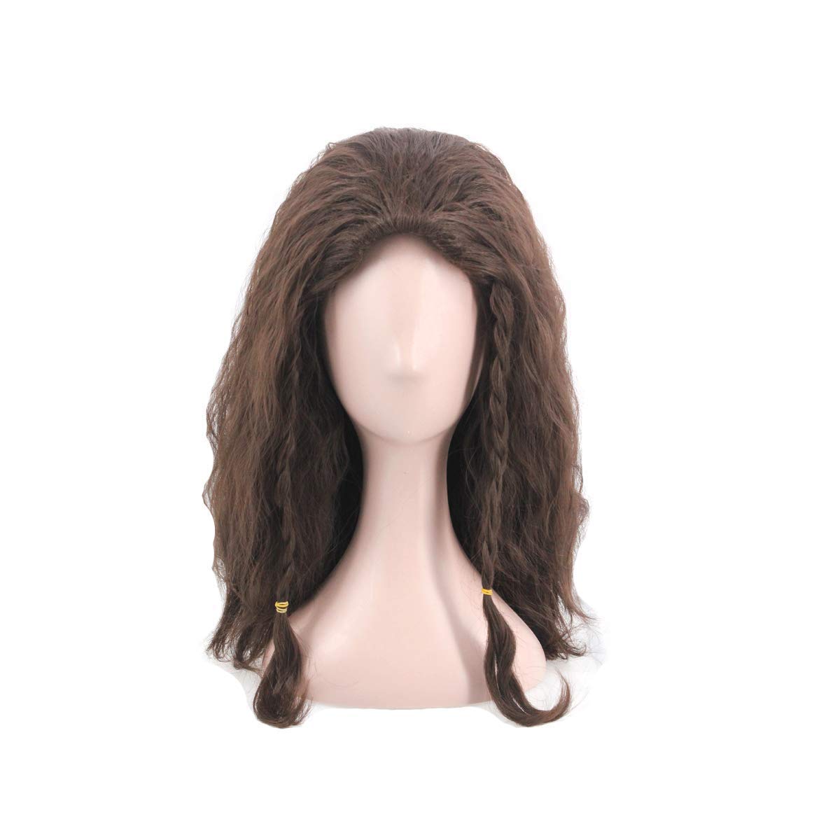 Mans Short Fluffy Cosplay Wig Haollween Wig for Movie (Dark Brown)