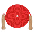 16 FT Long Jump Rope for Kids, Adjustable Double Dutch Skipping Rope with Wooden Handle, Multiplayer Team Jumping Rope for Outdoor Fun, School Sport, 