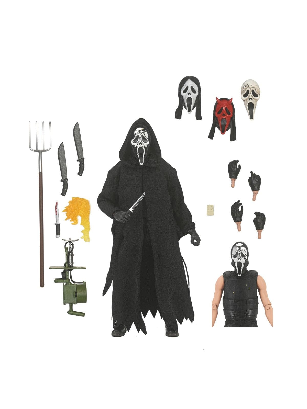 NECA  Ghostface  7inch Ultimate Action Figure