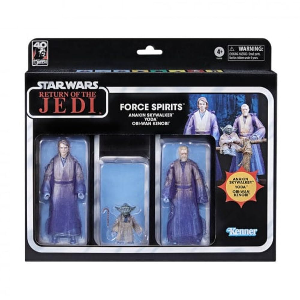Star Wars The Black Series Force Ghosts Pack of 3 Figures Figure 4 Years+