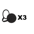 Nalgene 32oz Wide Mouth Water Bottle Cap Replacement Black Loop Top Lid (3Pack)