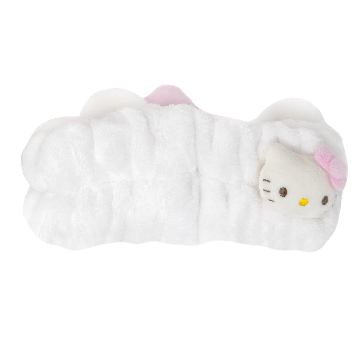 The Crme Shop Plush Spa Headband with Hello Kittys Signature Bow (Pink) | CrueltyFree & Vegan