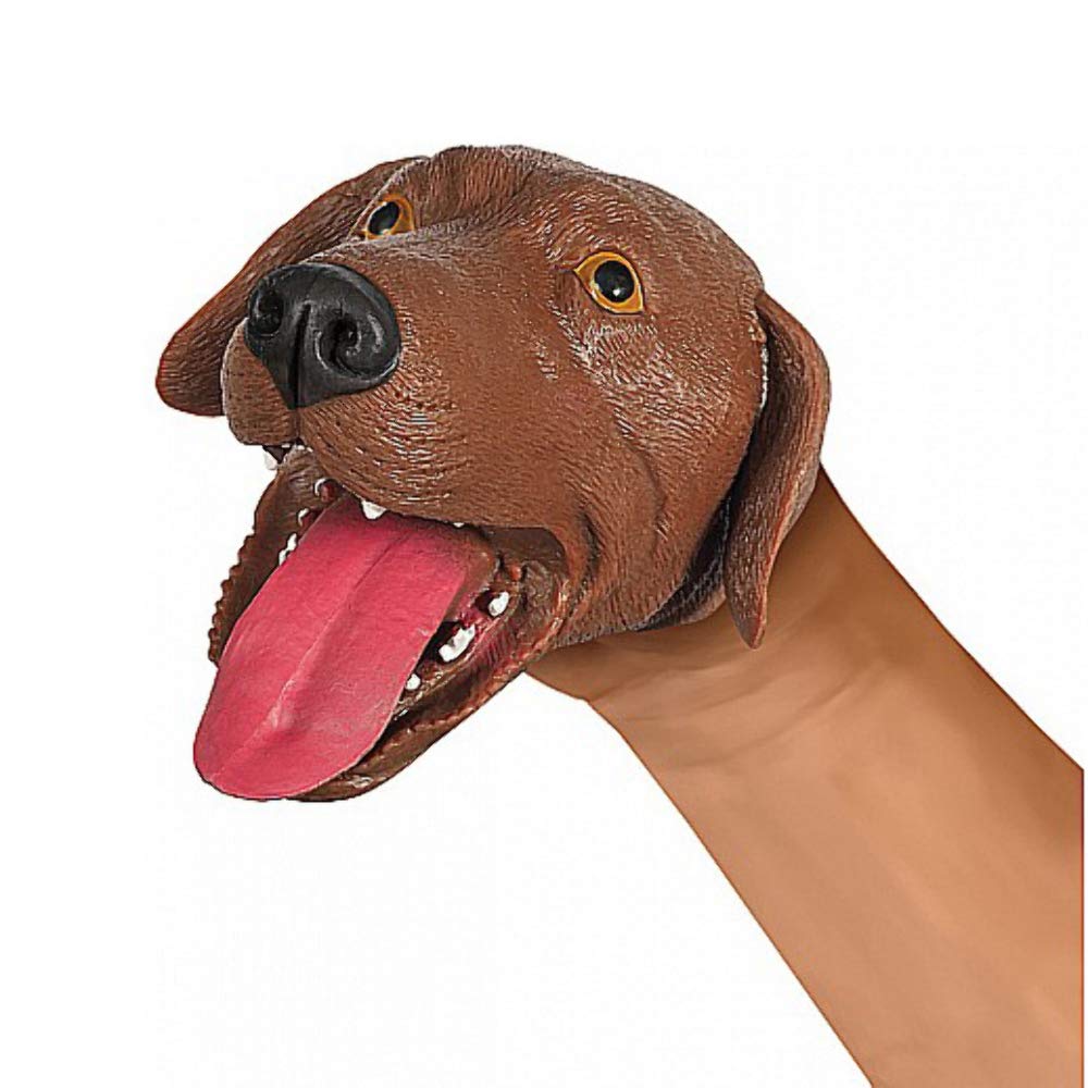 SCHYLLING SCDGHP Dog Hand Puppet, Assorted Designs and Colours