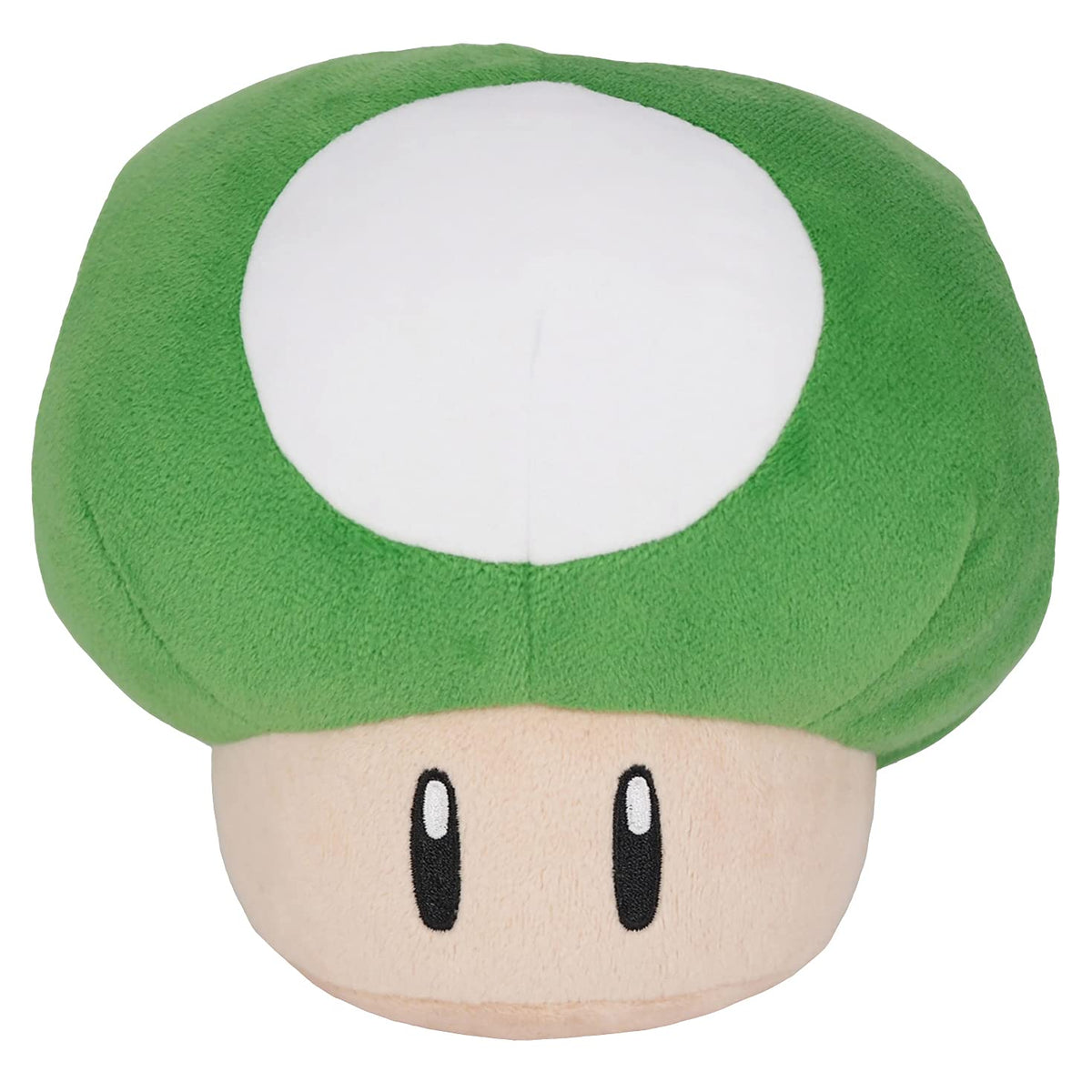 Little Buddy 1821 Super Mario All Star Collection 1Up Mushroom 6inch Plush,Green