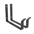 FLEXIMOUNTS 2 Pack Add On Storage Utility Hook Accessory for Garage Ceiling Rack, Black