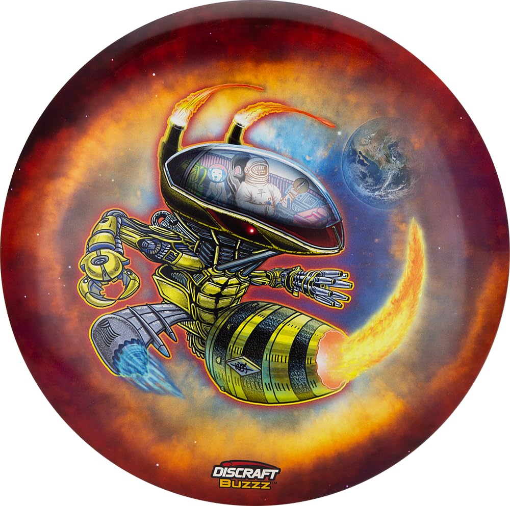 Discraft Supercolor Gallery Fire Buzzz MidRange Golf Disc