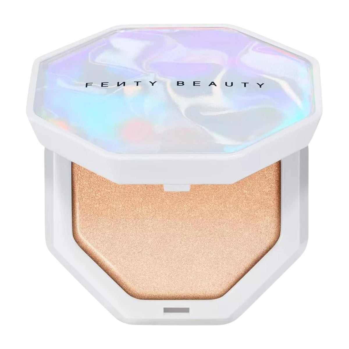 FENTY BEAUTY Demi Glow LightDiffusing Highlighter, 0.16 OZ (PROSECCO (02) Light Gold, .16OZ)