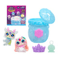 Magic Mixies Mixlings Magicus Party Fizz & Reveal 2 Pack Cauldron | with Magical Confetti Fizz Unboxing | 4 New Magicus Party Mixling Powers to Discov