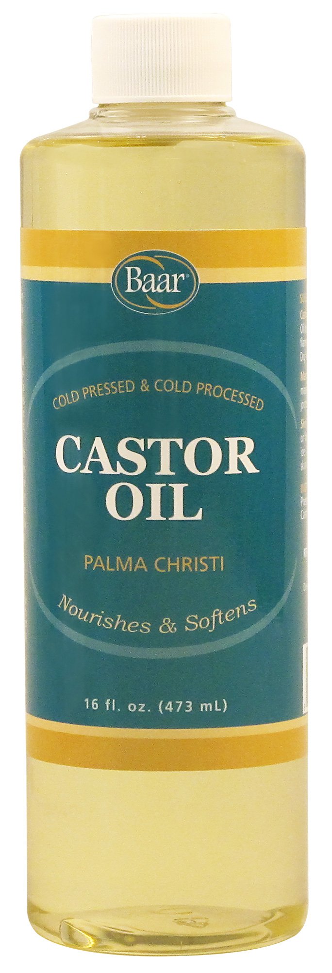 Baar ColdPressed, ColdProcessed, Hexane Free Castor Oil, 16 Ounces