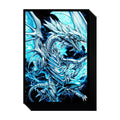 ArtDuel Yugioh Card Sleeves  White Dragon  50ct