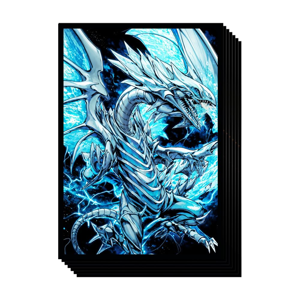 ArtDuel Yugioh Card Sleeves  White Dragon  50ct
