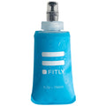 FITLY Soft Flask  5 oz (150 ml) Shrink As You Drink Pocket Soft Water Bottle for Hydration Pack/Running Vest Folding Water Bottle for Running, Hiki