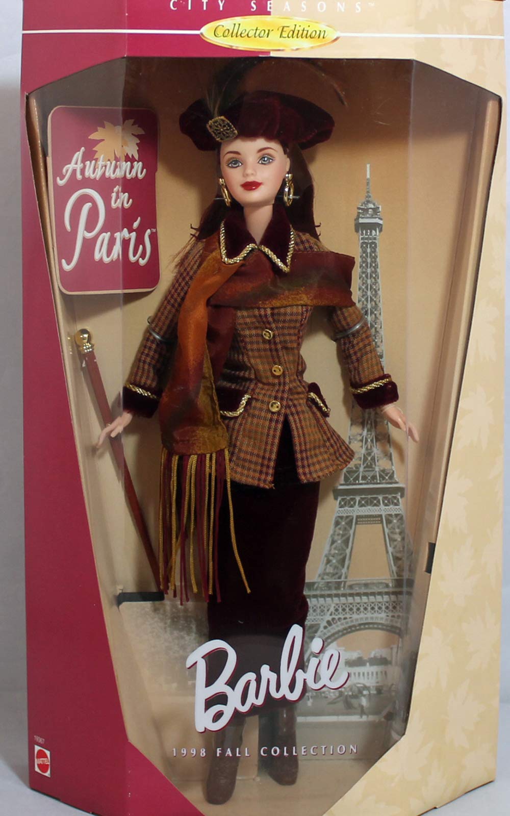 Mattel Barbie 1998 Fall Collections  Autumn in Paris Barbie Doll