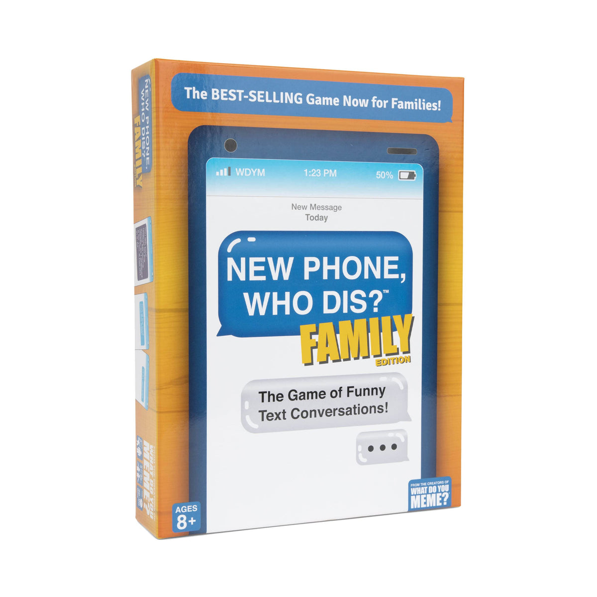 WHAT DO YOU MEME? New Phone, Who Dis? Family Edition  The Text Message Family Party Game