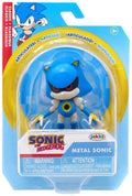 Sonic The Hedgehog Mini Figure 2.5 inch  Packaging May Vary  Metal Sonic