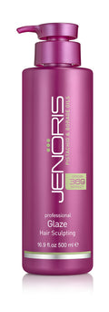 Jenoris Glaze Hair Sculpting 16.9oz Professional haircare products for women; Ideal for styling especially curls while adding volume; Infused with ric