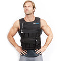 RUNMax Pro Weighted Vest 12lbs/ 20lbs/ 40lbs/ 50lbs/ 60lbs With Shoulder Pads Option (With Shoulder Pads, 40lbs)