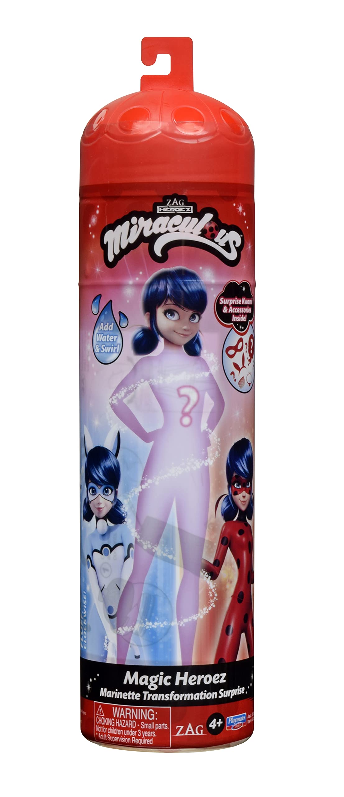 Miraculous Ladybird and Black Cat Time to Transform Marinette Doll