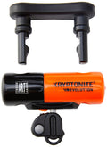 Kryptonite 003212 Evolution Compact Disc Lock Orange 13mm Hardened MaxPerformance Steel Shackle Includes 3 Stainless Steel Keys