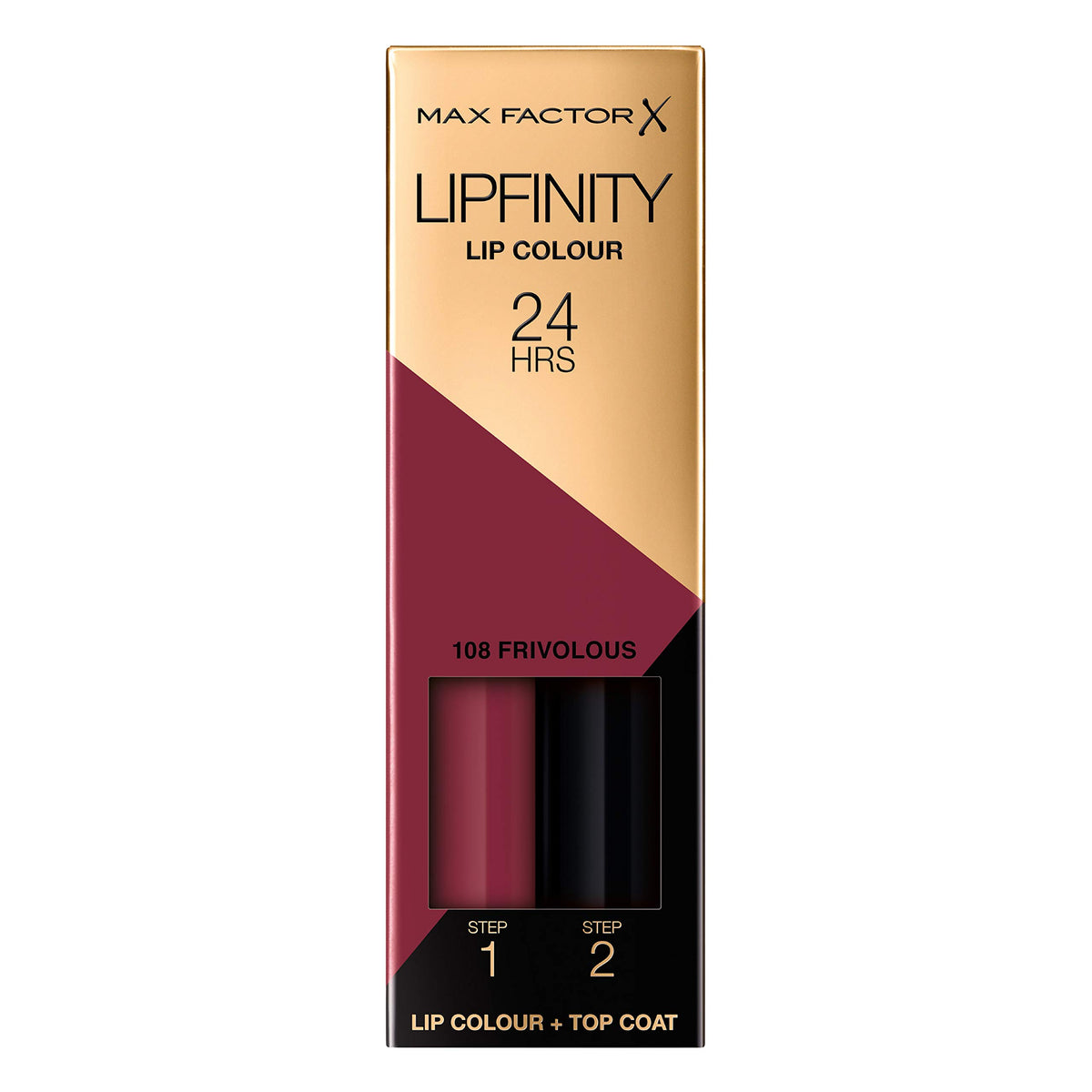 Max Factor Lipfinity  # 108 Frivolous for Women  4.2 g Lip Stick
