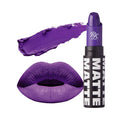 Ruby Kisses Lipstick, Matte Finish, LongLasting, Highly Pigmented, Smooth Apply, Full Coverage Lip Color Makeup (Purple Affair)