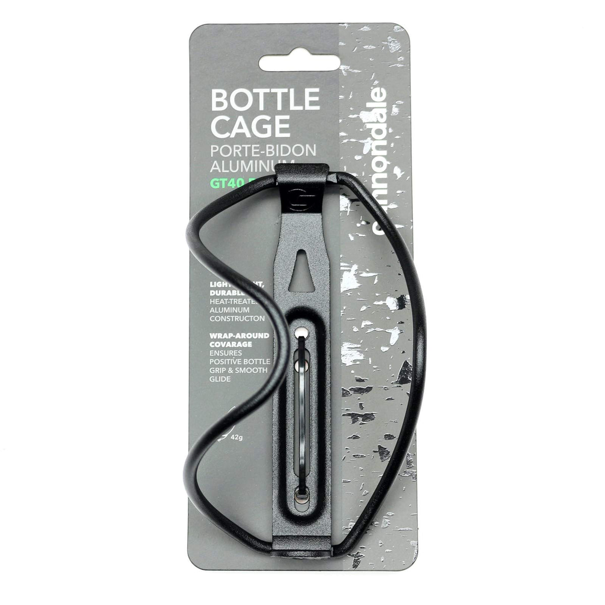 Cannondale GT40 Right Side Water Bottle Cage  Black  CP5420U10OS