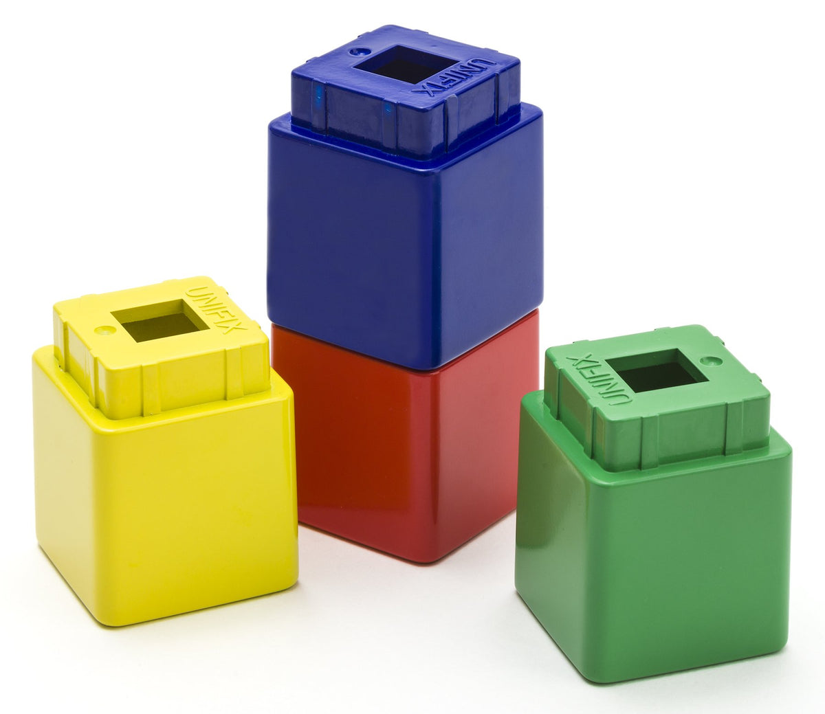 Didax  DD211255 Jumbo Unifix Cubes, Multicolor, Large (Set of 20)