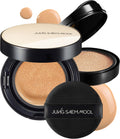 [JUNGSAEMMOOL OFFICIAL] Essential Skin Nuder Cushion (Medium) | Refill Included | Natural Finish | Buildable Coverage | Makeup Artist Brand | Cream Fo