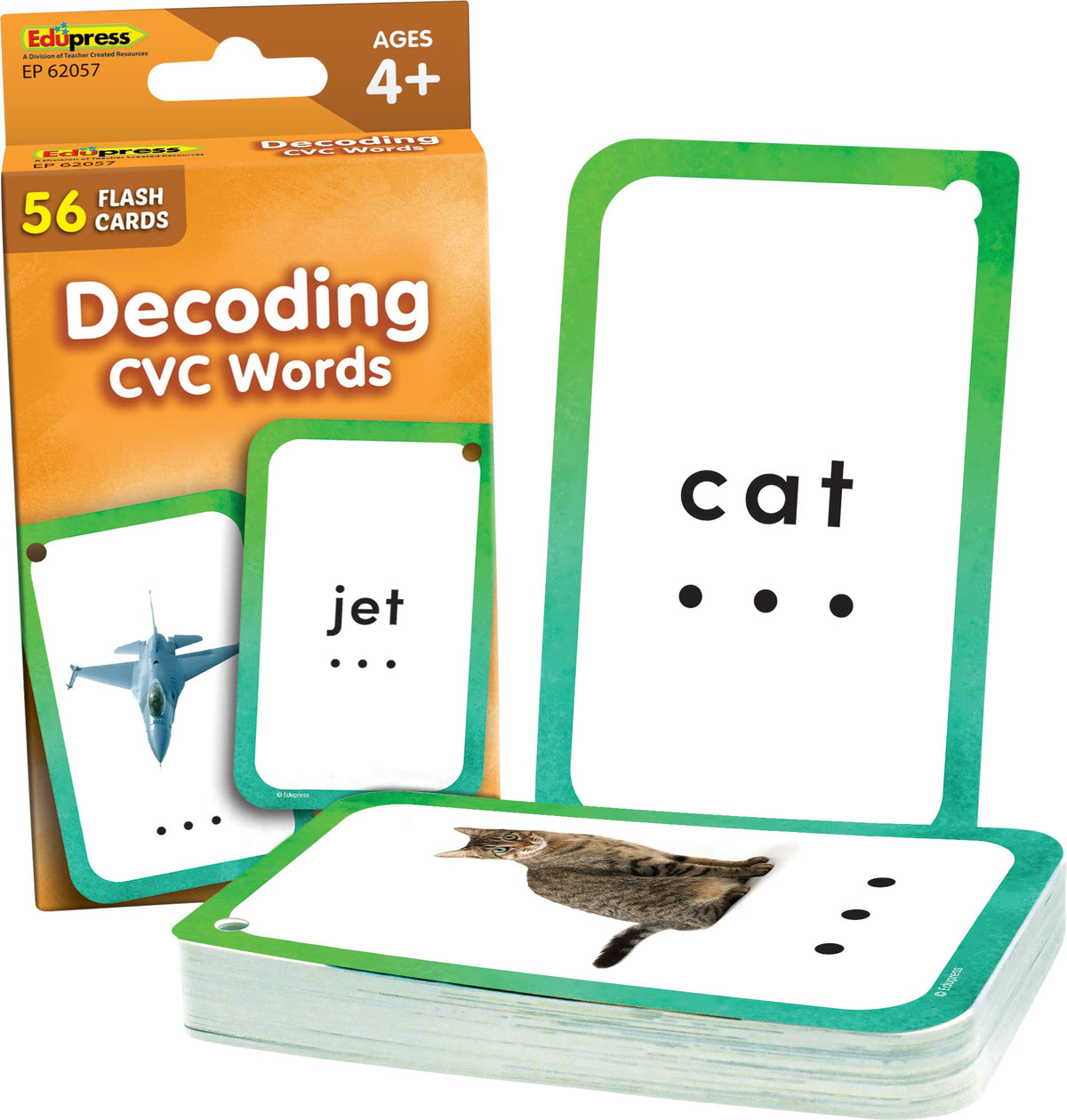 DECODING CVC WORDS FLASH CARDS