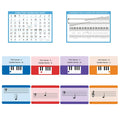 Piano Note Flashcards and Piano Music Theory Poster Set