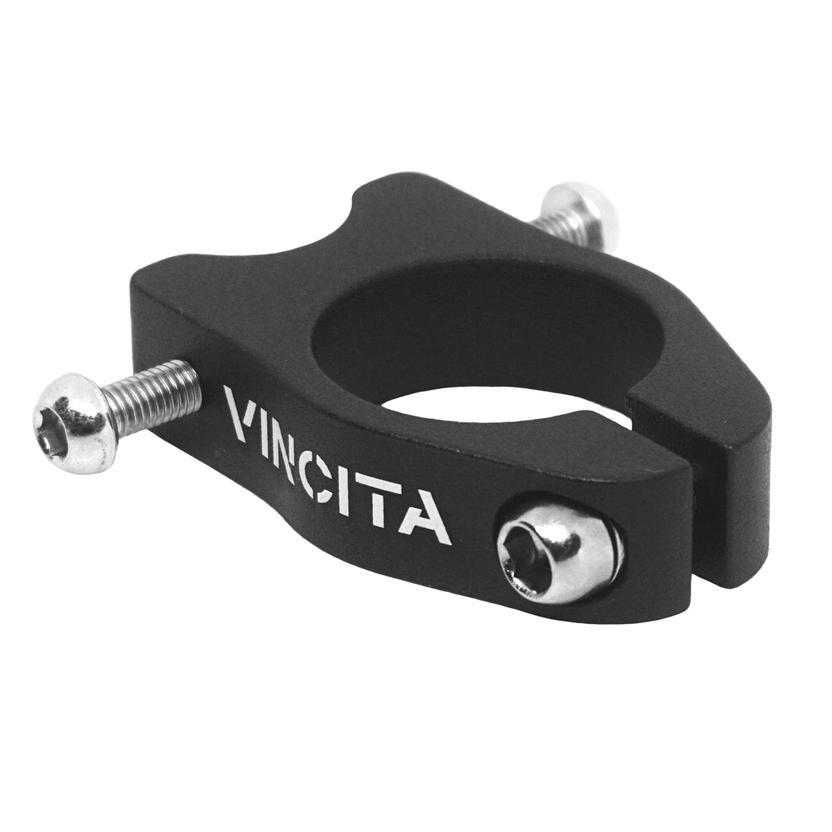 Vincita Rack Mount Seatpost Clamp  For Bike Without Rear Rack Threaded Hole Fixation  Suitable With Seatpost Diameter 31.8 mm (Seatpost Tube 34.9 mm