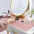 Makeup Mat for Vanity Top Protector,Dresser Protector Top Vanity Essentials,Craft Mats to Protect Table,Nail Art Table Mat,Vanity Desk Cover Pads, Dre