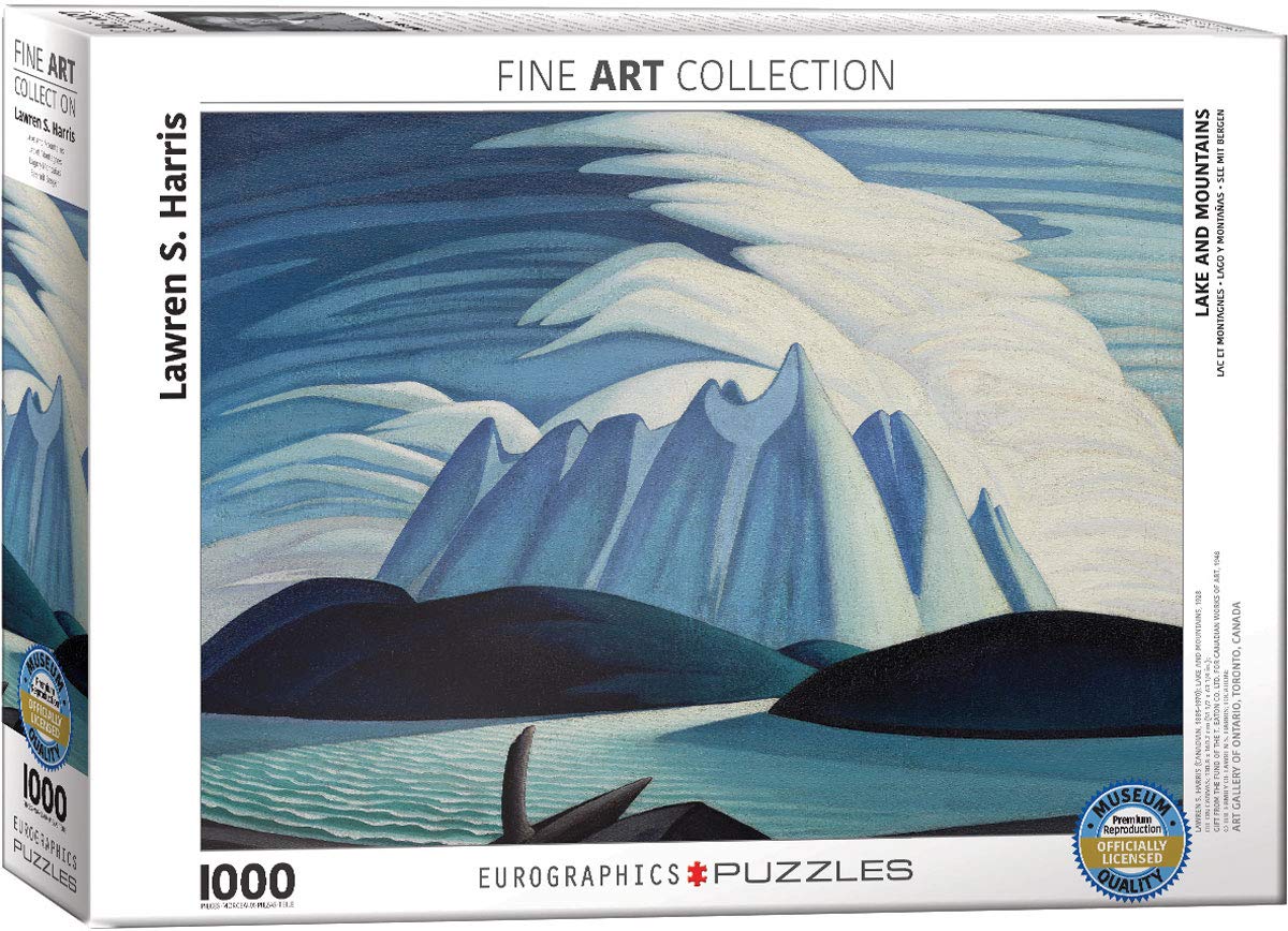 EuroGraphics Lake & Mountains Lawren Harris Puzzle (1000 Piece) (60000924)