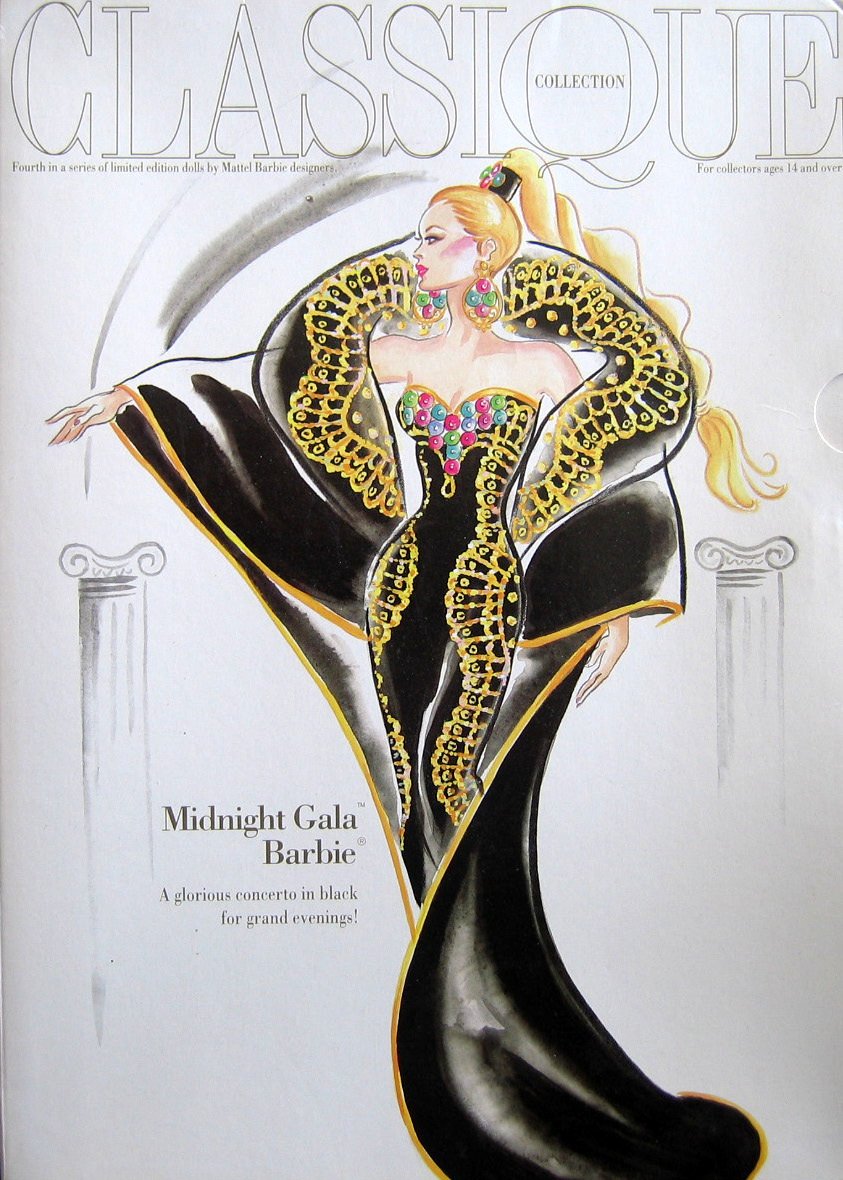 Barbie Mattel  Midnight Gala Doll 1995