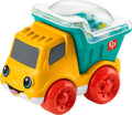 FisherPrice Baby Toy Poppity Pop Dump Truck PushAlong Vehicle with Fine Motor Activities For Infants Ages 6+ Months