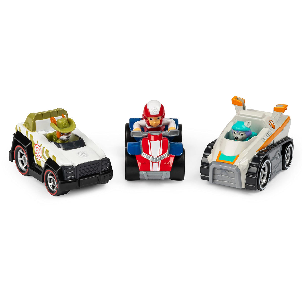 Paw Patrol, True Metal Classic Pack of 3 Collectible DieCast Vehicles, 1:55 Scale