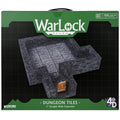 Warlock Tiles: Expansion Pack  1 in. Dungeon Straight Walls | WizKids