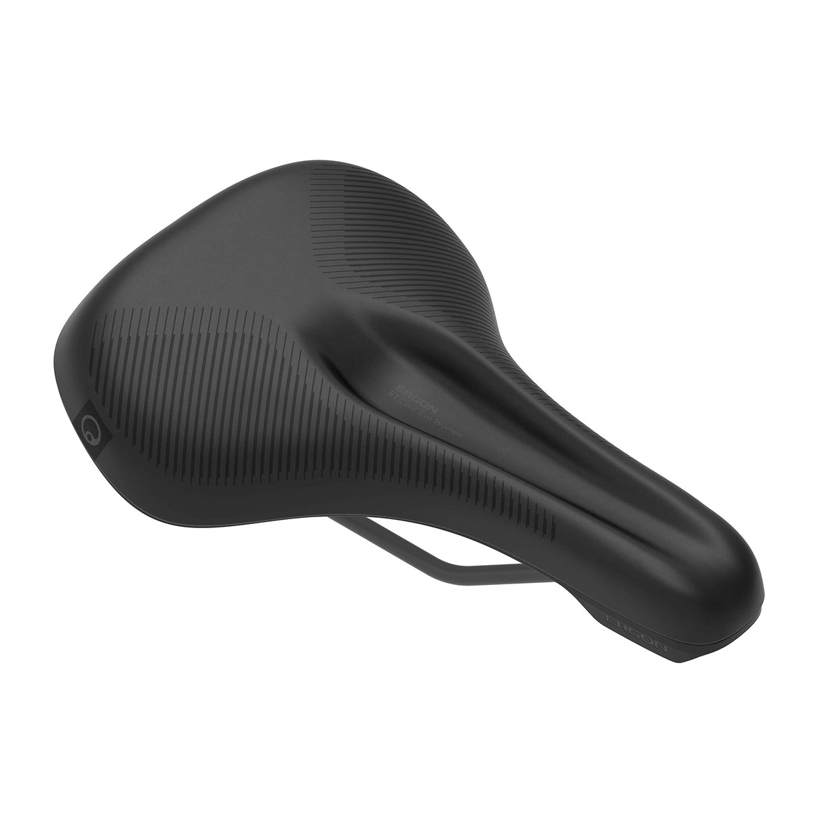 Ergon ST Core Evo Saddle, M/L, Womens, Black/Grey