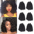 Wand Curl Crochet Hair Jamaican Bounce Crochet Hair Crochet Hair 6packs Twist Braid Hair Crochet Curly Hair for Black Women Curly Crochet Hair (2#, 8 