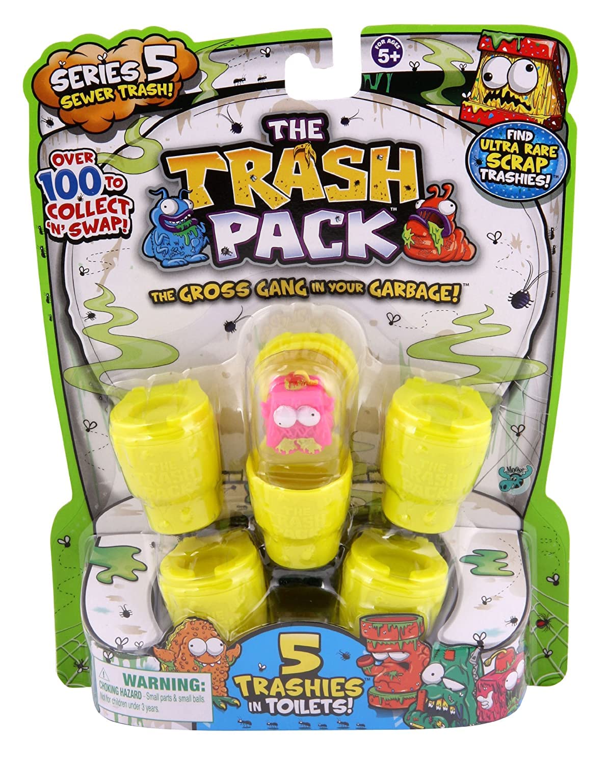 Trash Pack Series #5 Figure, 5Pack