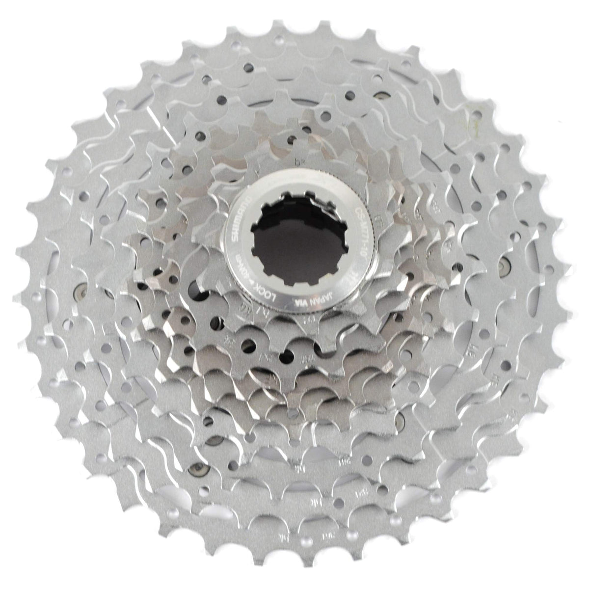 Shimano CSM771 XT Bicycle Cassette (10Speed, 11/36T, Silver)