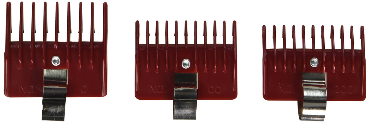 SPEEDOGUIDE Universal Clipper Comb Attachments 3 Pack (Model: 3000)