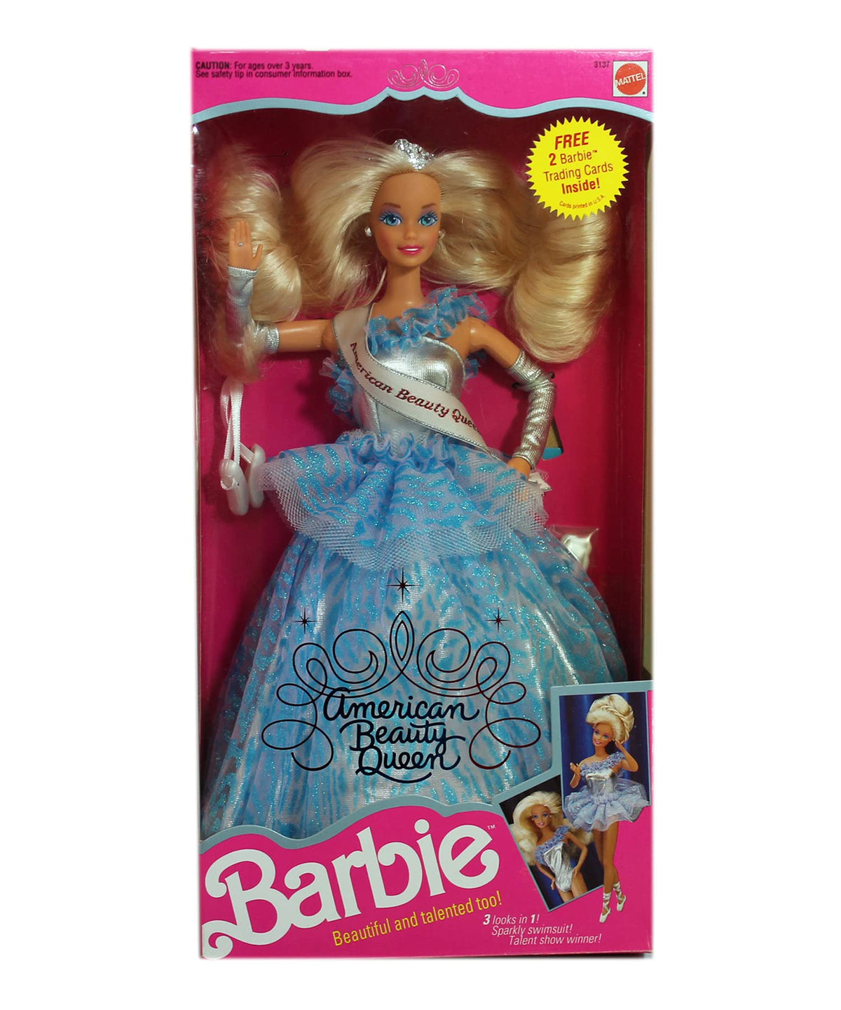 American Beauty Queen Barbie 1991