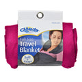 Cloudz Compact Travel Blanket  Fuchsia