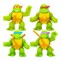Heroes of Goo Jit Zu Teenage Mutant Ninja Turtles | 4 Pack | Super Oozy Toy Figures | Classic Donatello, Classic Michelangelo, Classic Leonardo & Clas