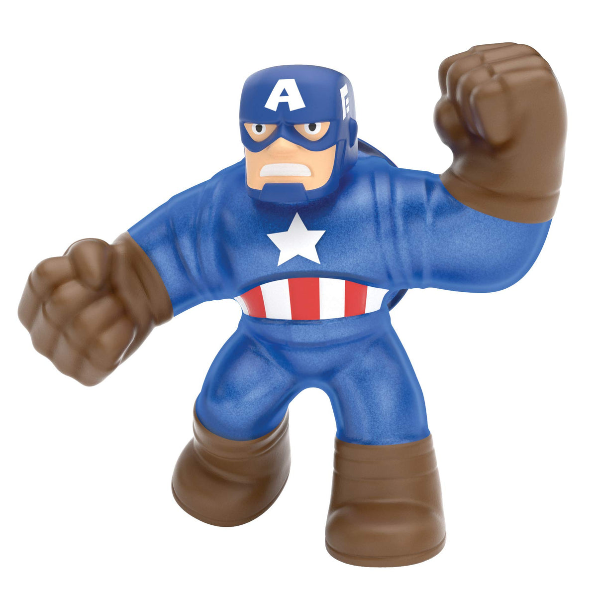 Heroes of Goo Jit Zu Licensed Marvel Hero Pack  Captain America, Multicolor (41057)
