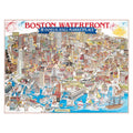 White Mountain Puzzles Boston Waterfront  1000 Piece Jigsaw Puzzle